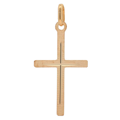Anhänger Kreuz 333 - 8 Karat Gelbgold