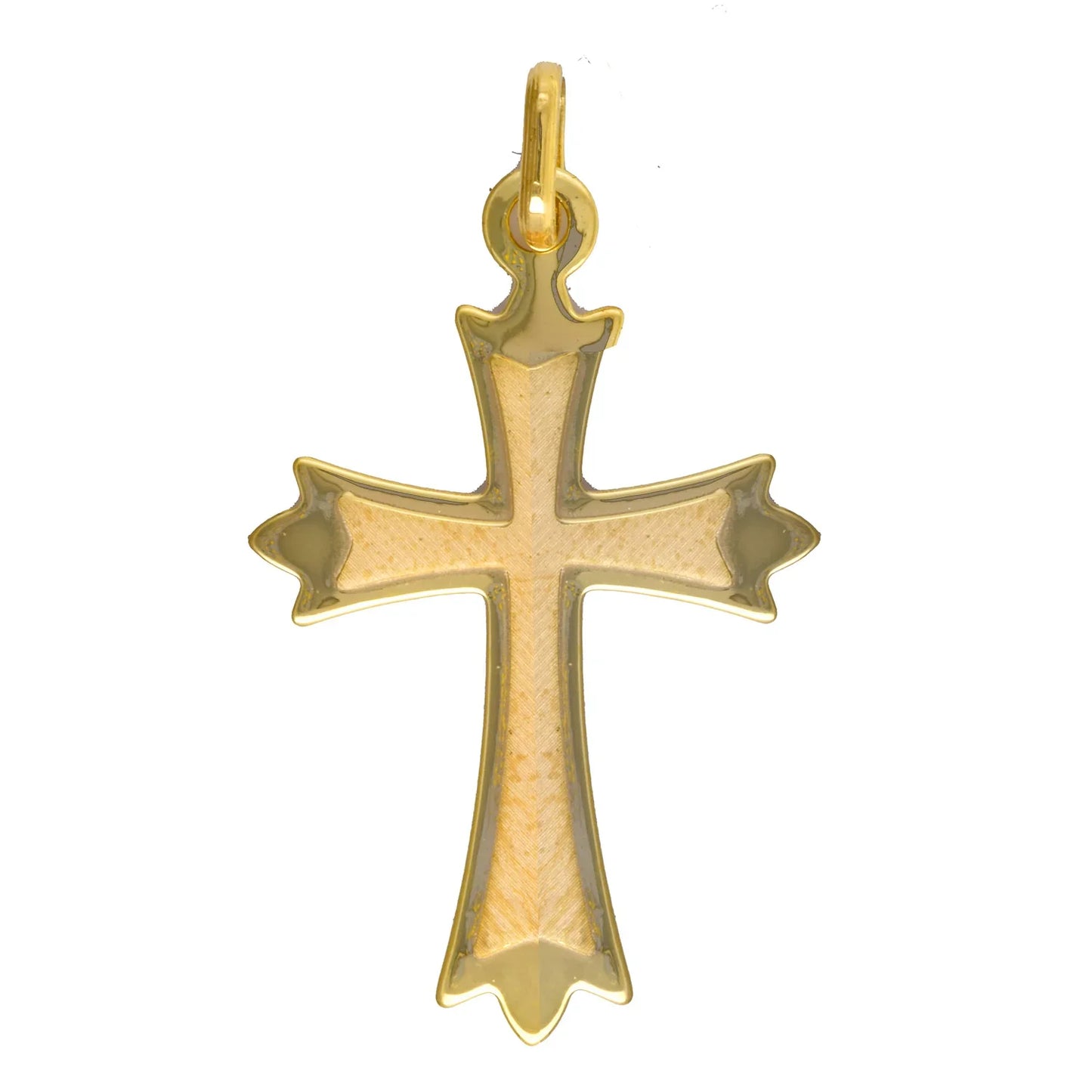 Anhänger Kreuz 333 8 kt Gold mit massiver Goldkette 333 - 8 kt Gold