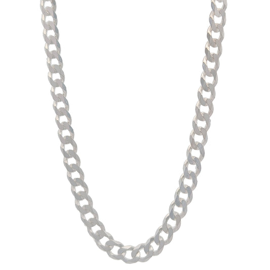 Silberkette Panzerkette Halskette Breite 4,2 mm echt massiv 925 Silber