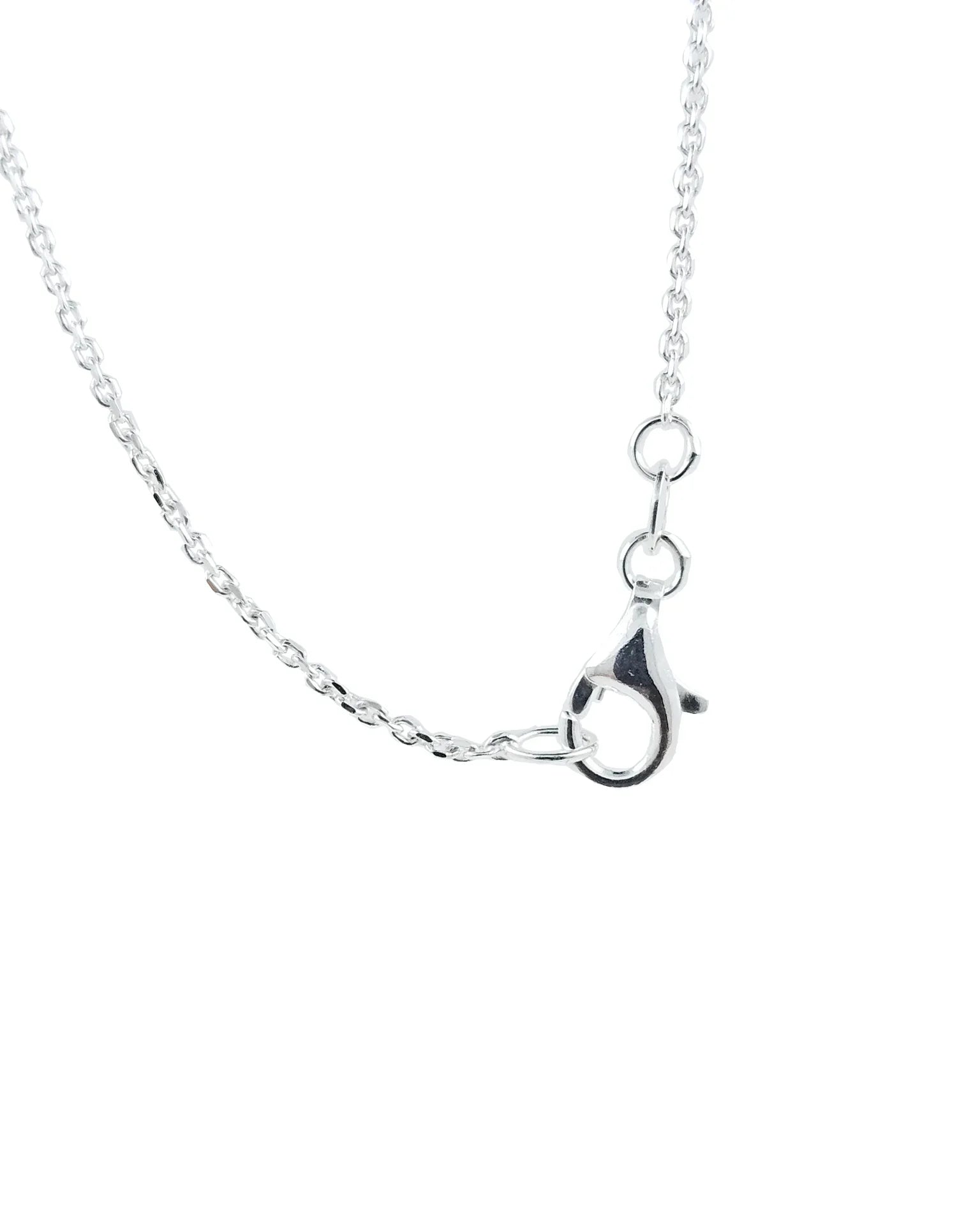 Ankerkette diamantiert Halskette Breite 1,2 mm - 925 Sterlingsilber