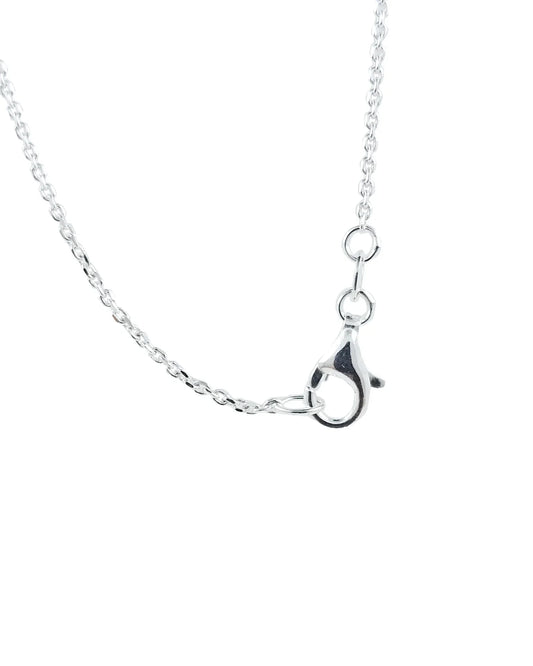 Ankerkette diamantiert Halskette Breite 1,2 mm - 925 Sterlingsilber