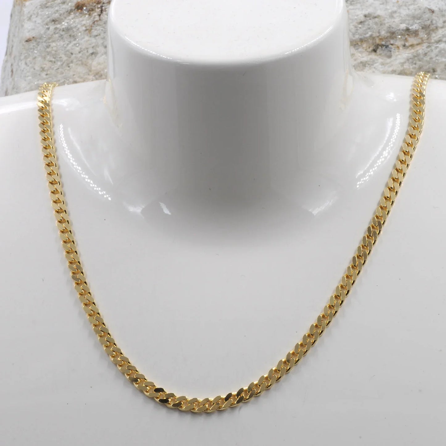 Goldkette Panzerkette Breite 3,4mm - 333-8 Karat Gold