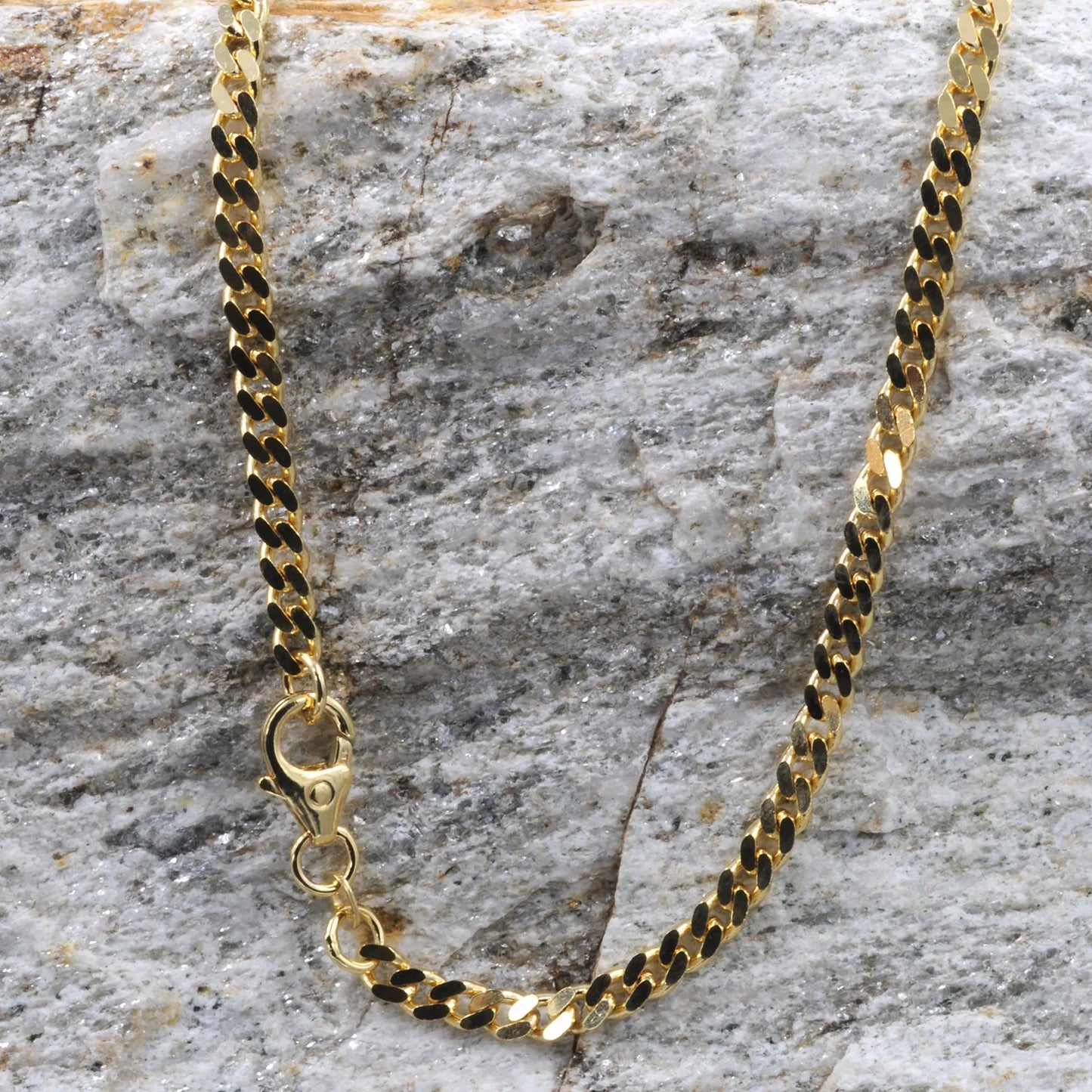 Goldkette Panzerkette Breite 3,4mm - 333-8 Karat Gold