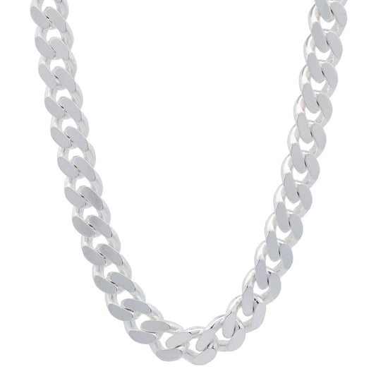 Silberkette Panzerkette Halskette Breite 6,0 mm echt massiv 925 Silber