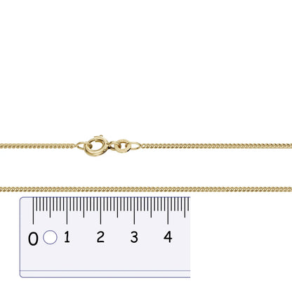 Goldkette Panzerkette Breite 1,4mm - 333-8 Karat Gold