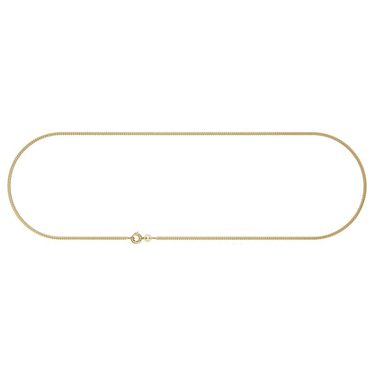 Goldkette Panzerkette Breite 1,6mm - 333-8 Karat Gold