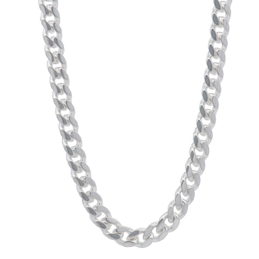 Silberkette Panzerkette Halskette Breite 3,9 mm echt massiv 925 Silber