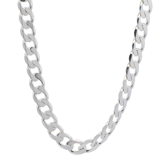 Silberkette Panzerkette Halskette Breite 5,0 mm echt massiv 925 Silber