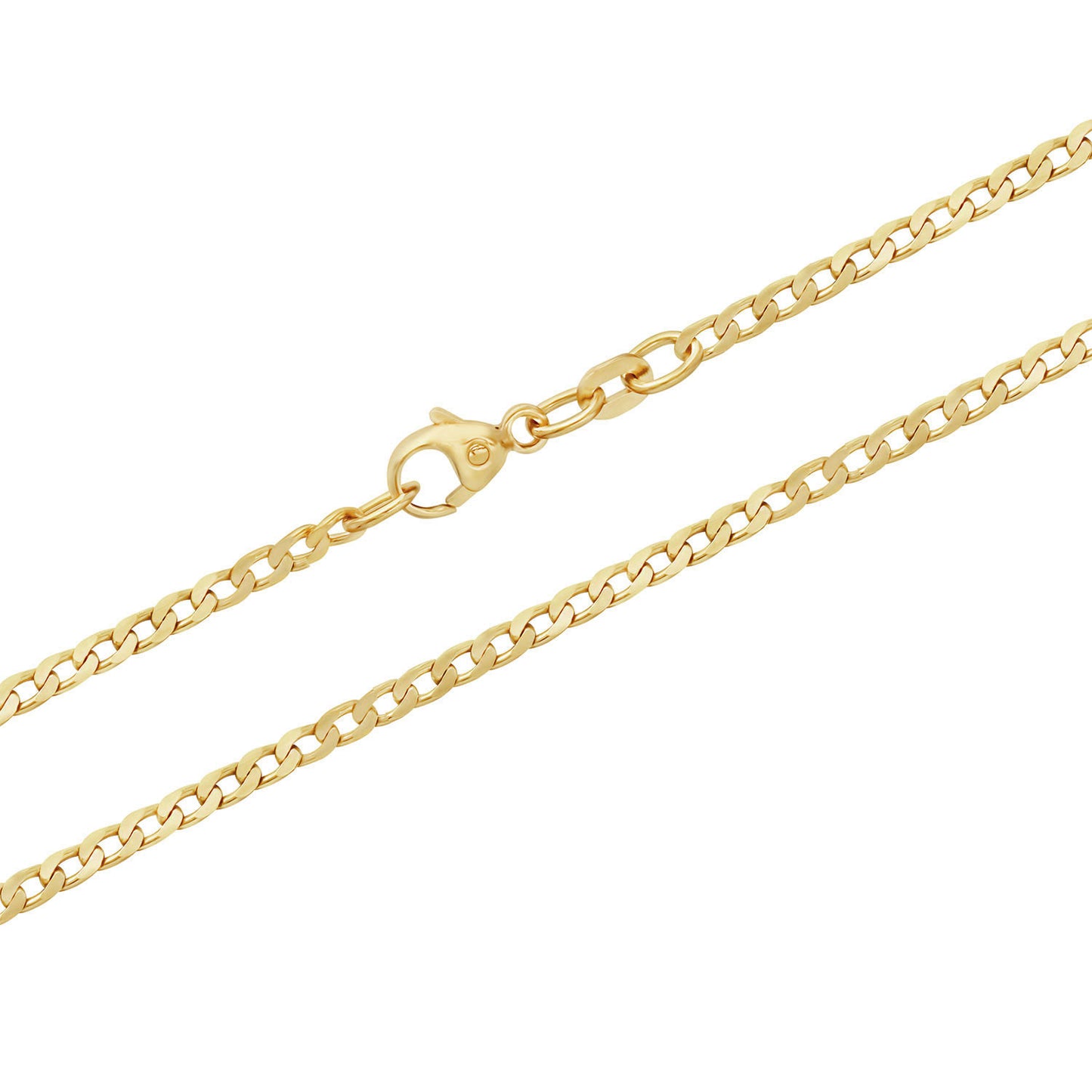 Goldkette Panzerkette Breite 2,6mm - 333-8 Karat Gold