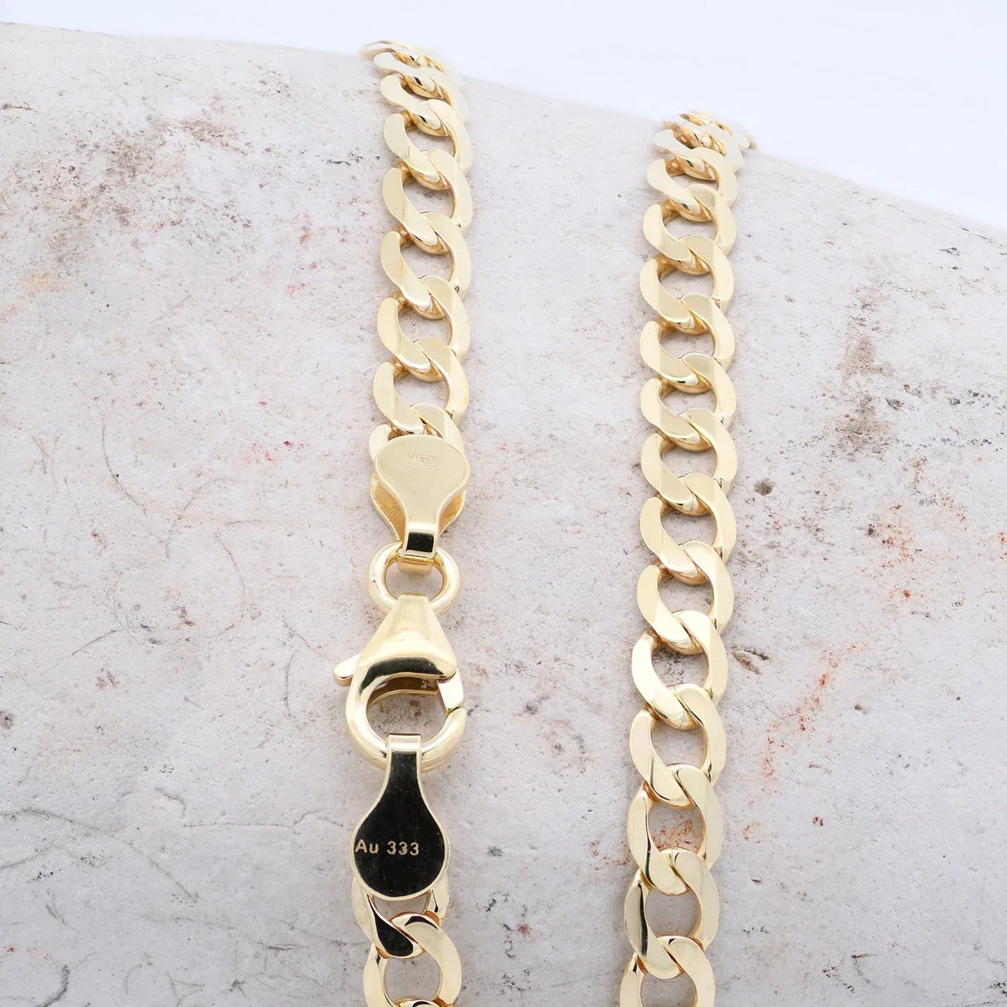 Goldkette Panzerkette Breite 5,0mm - 333-8 Karat Gold