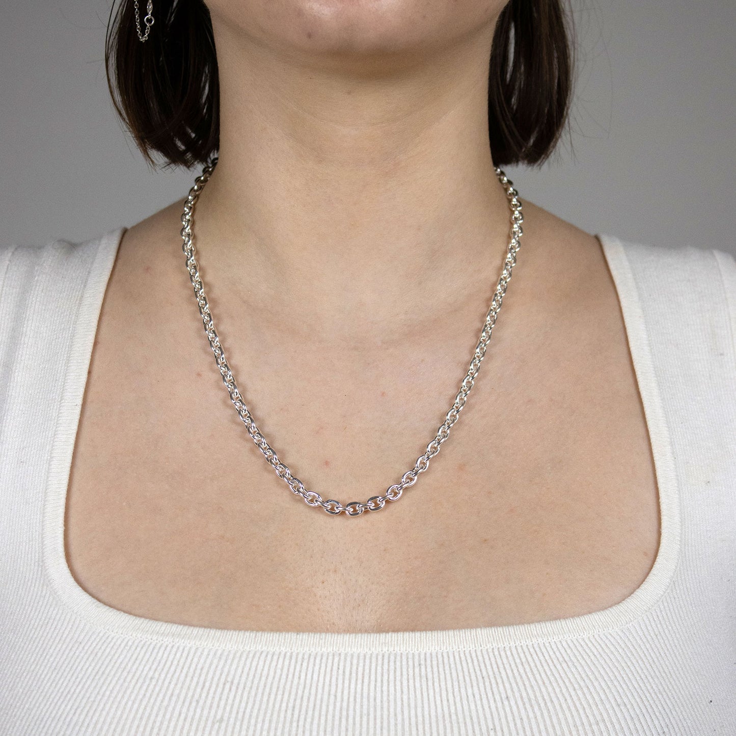 Silberkette Ankerkette Breite 5,4mm - 925 Silber