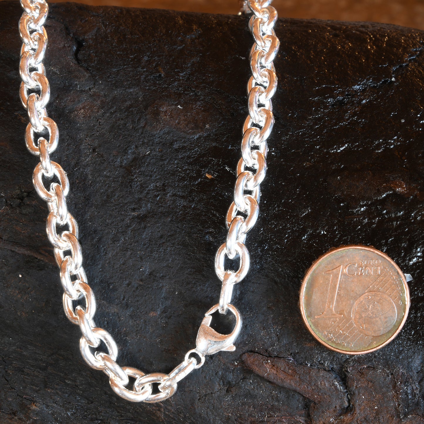 Silberkette Ankerkette Breite 5,4mm - 925 Silber