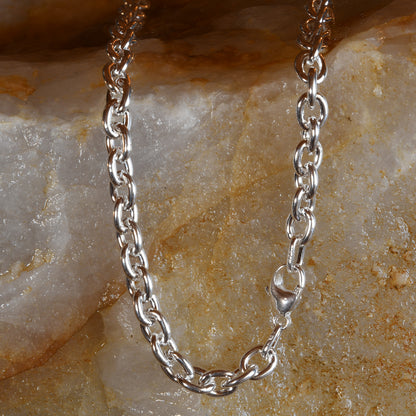 Silberkette Ankerkette Breite 5,4mm - 925 Silber