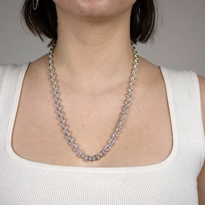 Silberkette Ankerkette Breite 7,1mm - 925 Silber