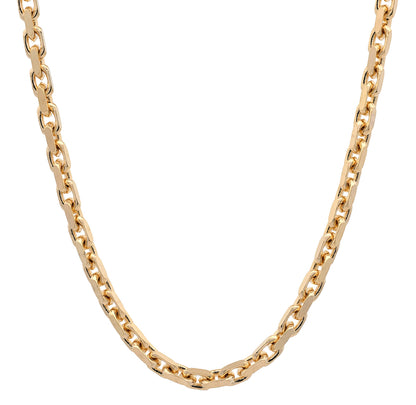 Ankerkette diamantiert Halskette - 333 - 8 Karat Gold