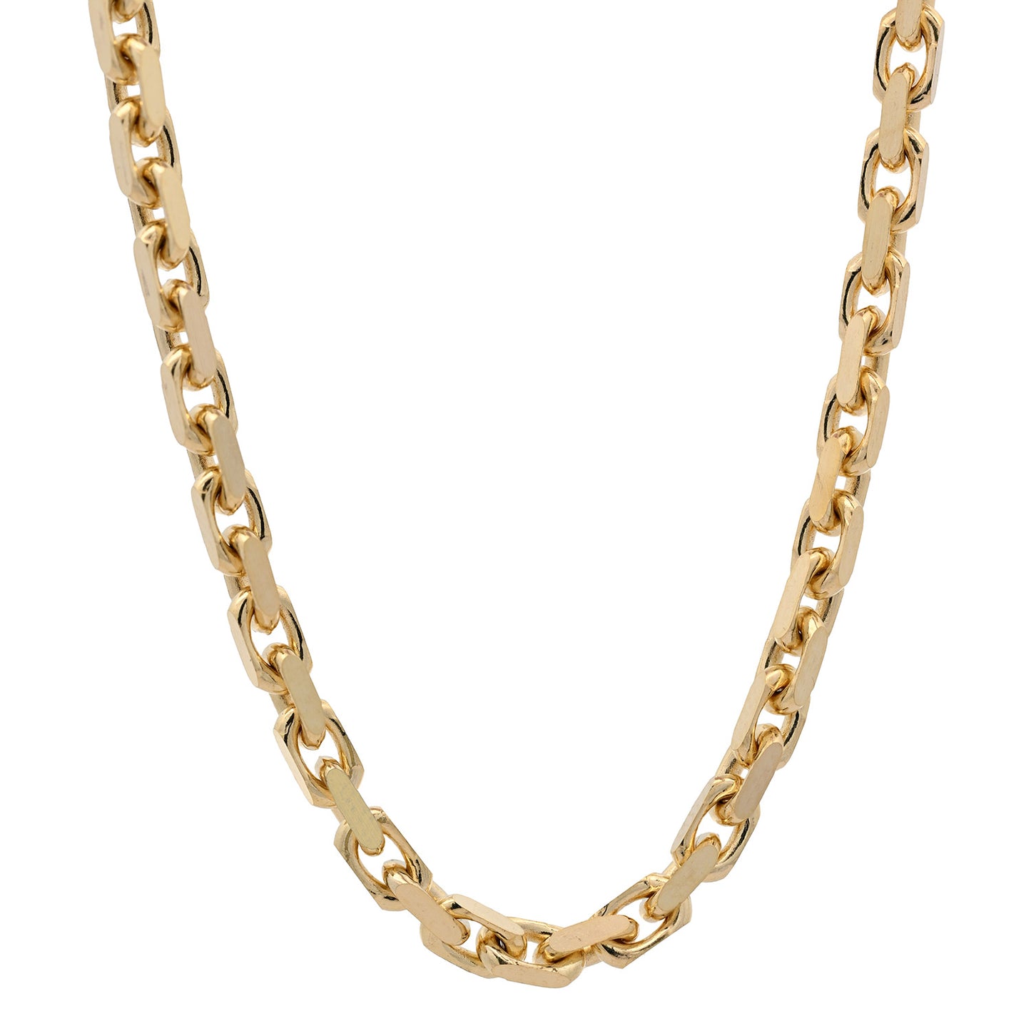 Ankerkette diamantiert Halskette - 333 - 8 Karat Gold