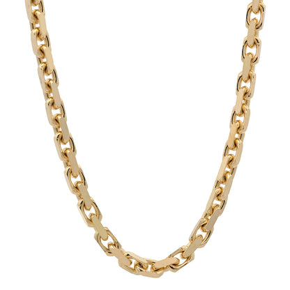 Ankerkette diamantiert Halskette - 333 - 8 Karat Gold
