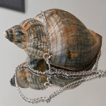 Silberkette Echt 925 Sterlingsilber Ankerkette diamantiert Silber Halskette - Damenkette und Herrenkette Made in Germany