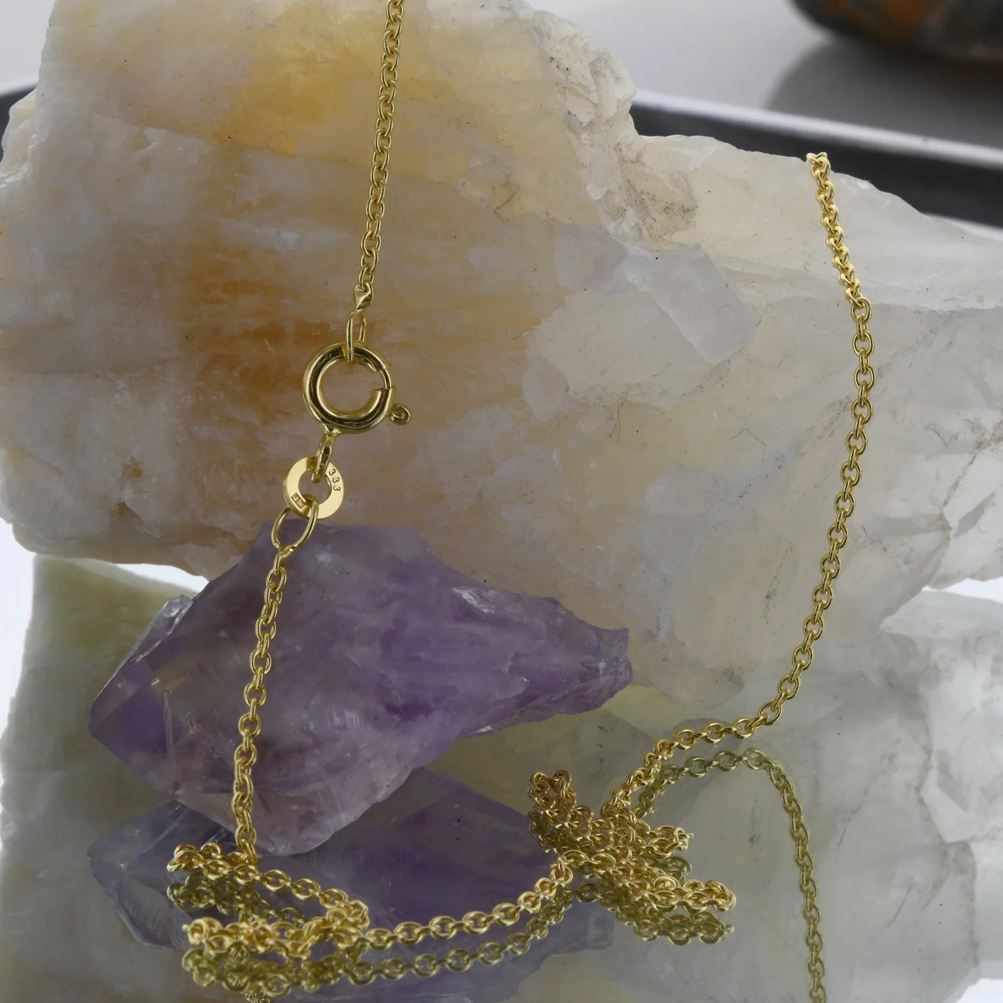 Goldkette Ankerkette Länge 42cm - Breite 1,5mm - 333-8 Karat Gold