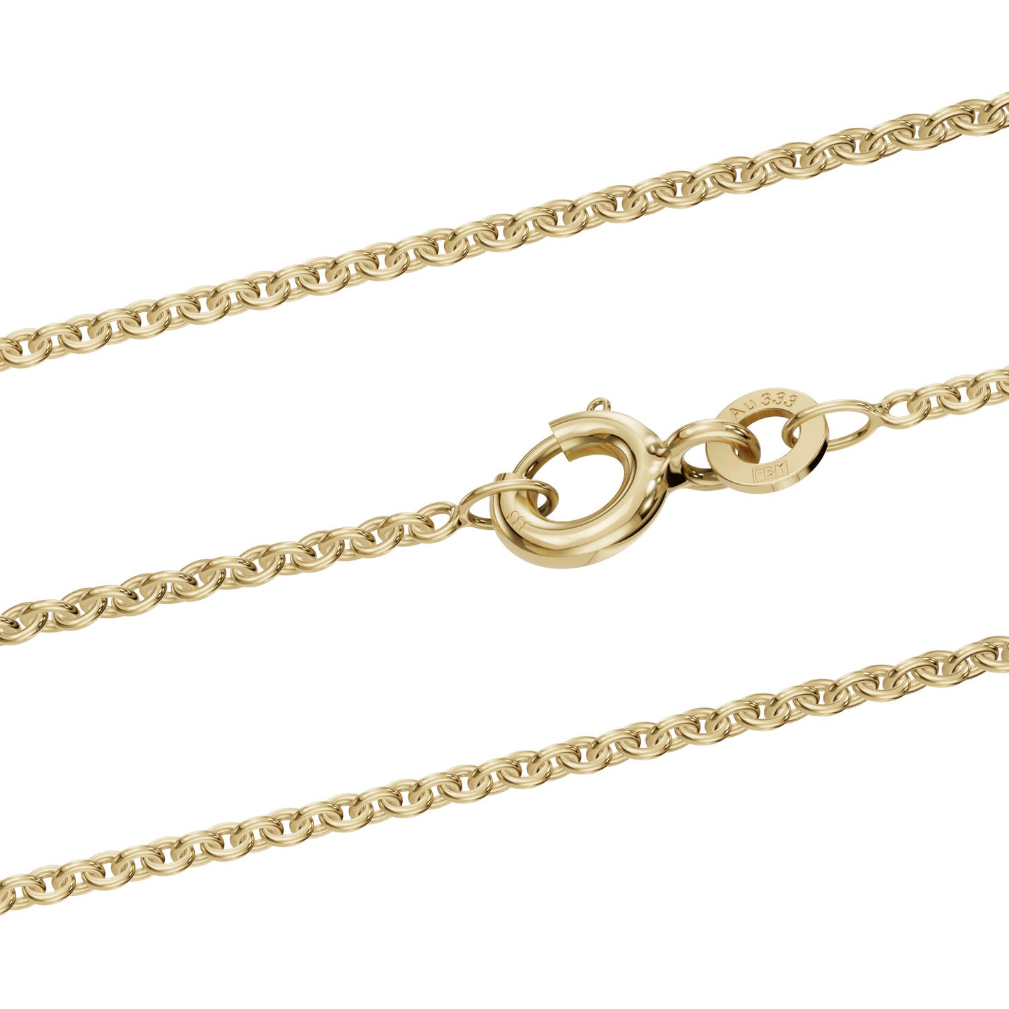 Goldkette Ankerkette 1,5 mm 333 - 585 - 750 Gold oder Silber vergoldet