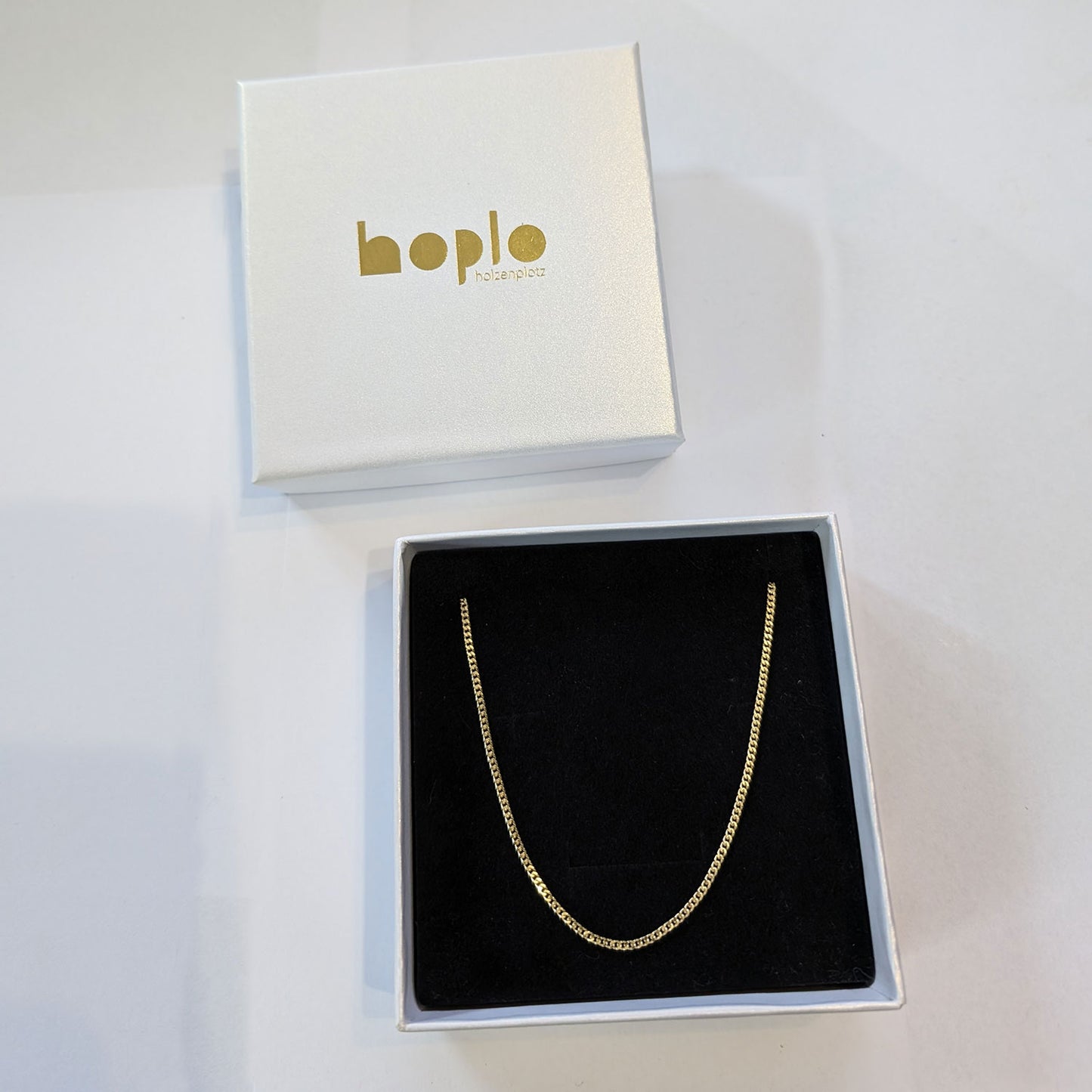 Goldkette Ankerkette 1,5 mm 333 - 585 - 750 Gold oder Silber vergoldet