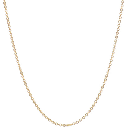 Ankerkette rund Halskette  585 - 14 Karat Gold Auswahl