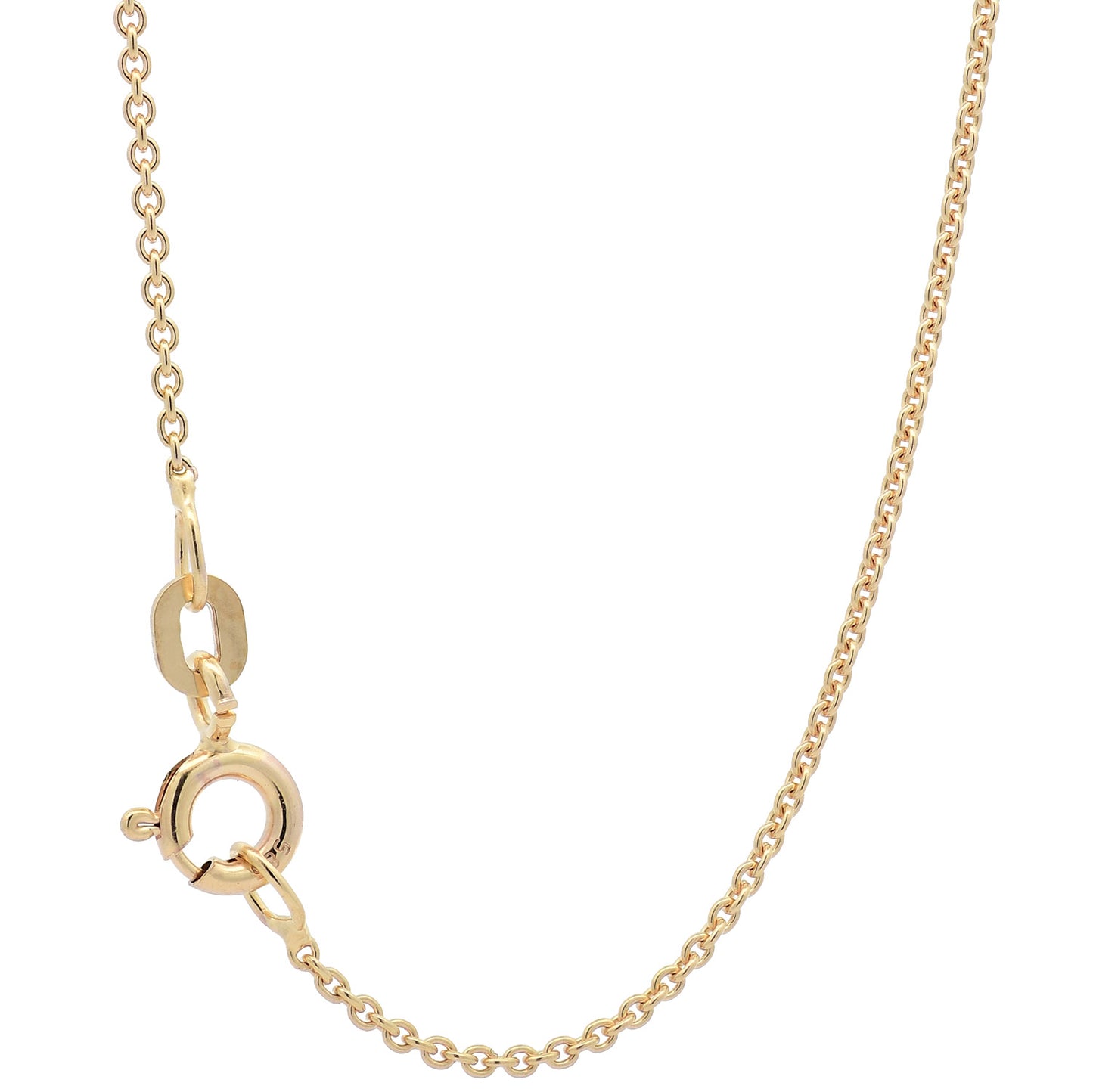Ankerkette rund Halskette  585 - 14 Karat Gold Auswahl