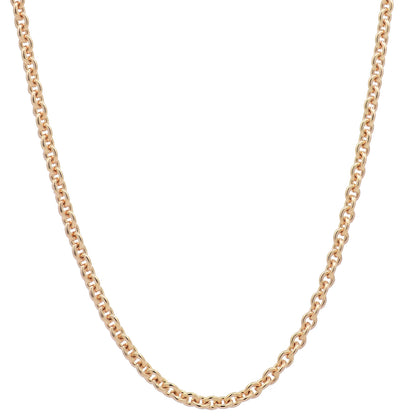 Ankerkette rund Halskette  585 - 14 Karat Gold Auswahl
