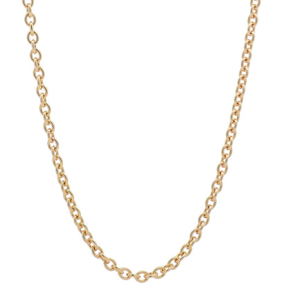 Ankerkette rund Halskette  585 - 14 Karat Gold Auswahl