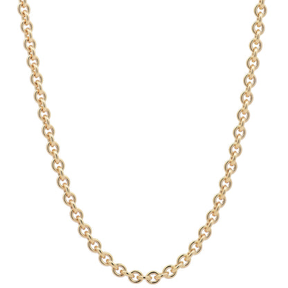 Ankerkette rund Halskette  585 - 14 Karat Gold Auswahl