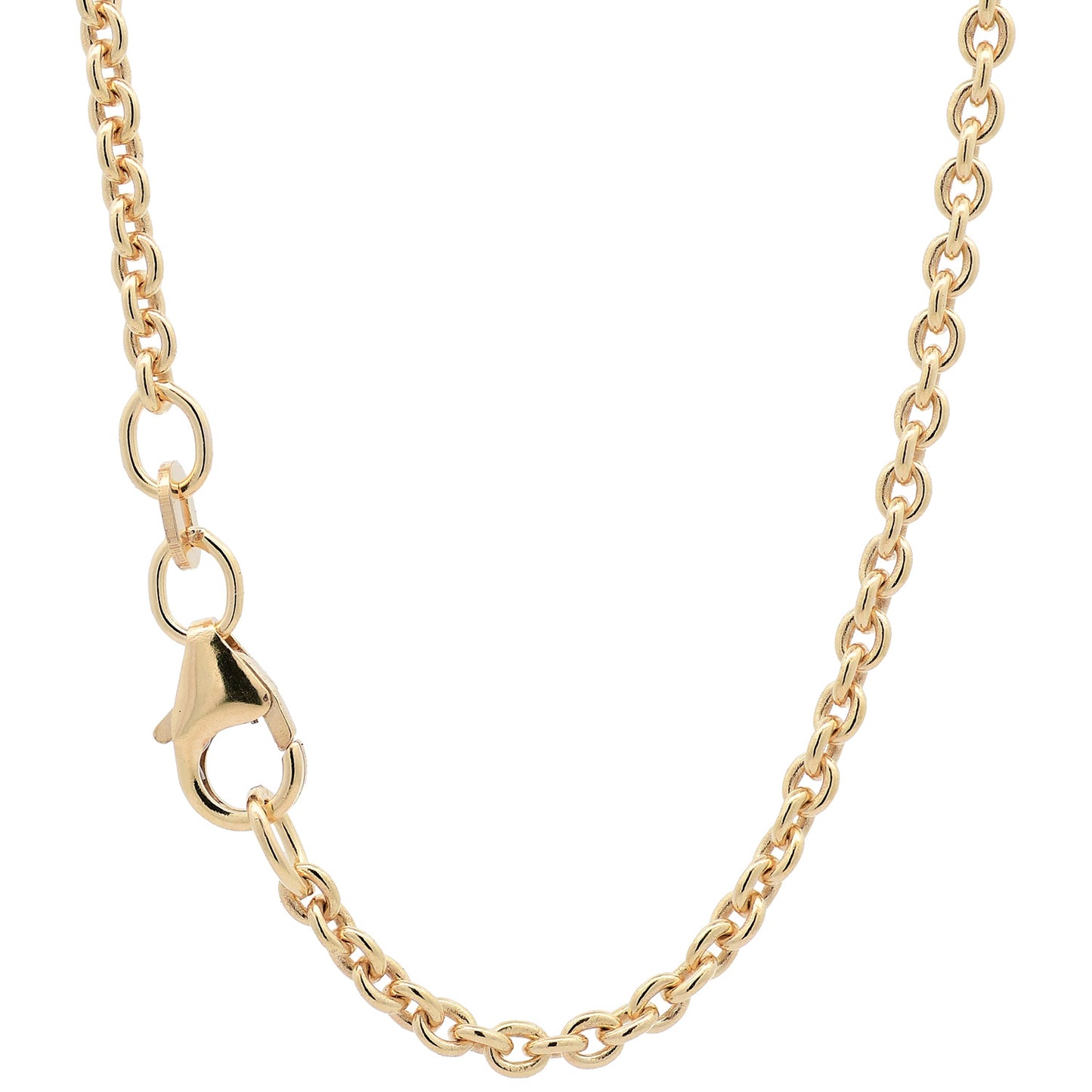 Ankerkette rund Halskette  585 - 14 Karat Gold Auswahl