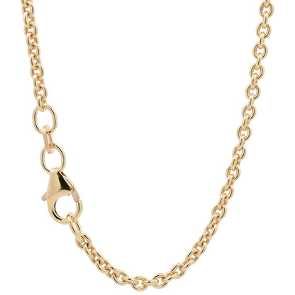 Ankerkette rund Halskette  585 - 14 Karat Gold Auswahl