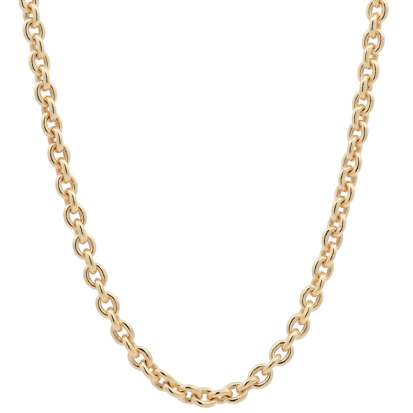 Ankerkette rund Halskette  585 - 14 Karat Gold Auswahl