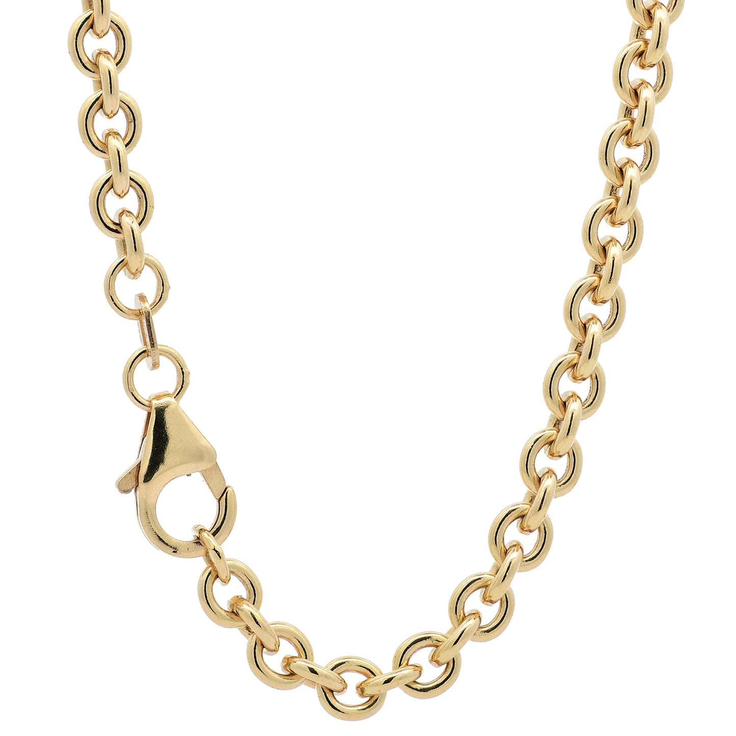 Ankerkette rund Halskette  585 - 14 Karat Gold Auswahl