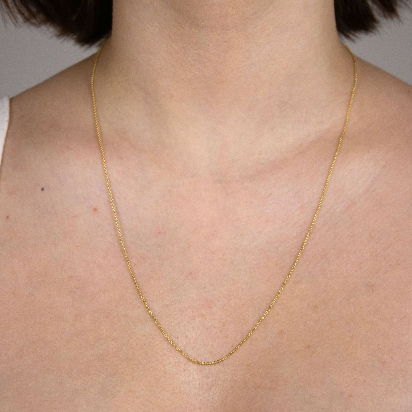Ankerkette rund Halskette  585 - 14 Karat Gold Auswahl