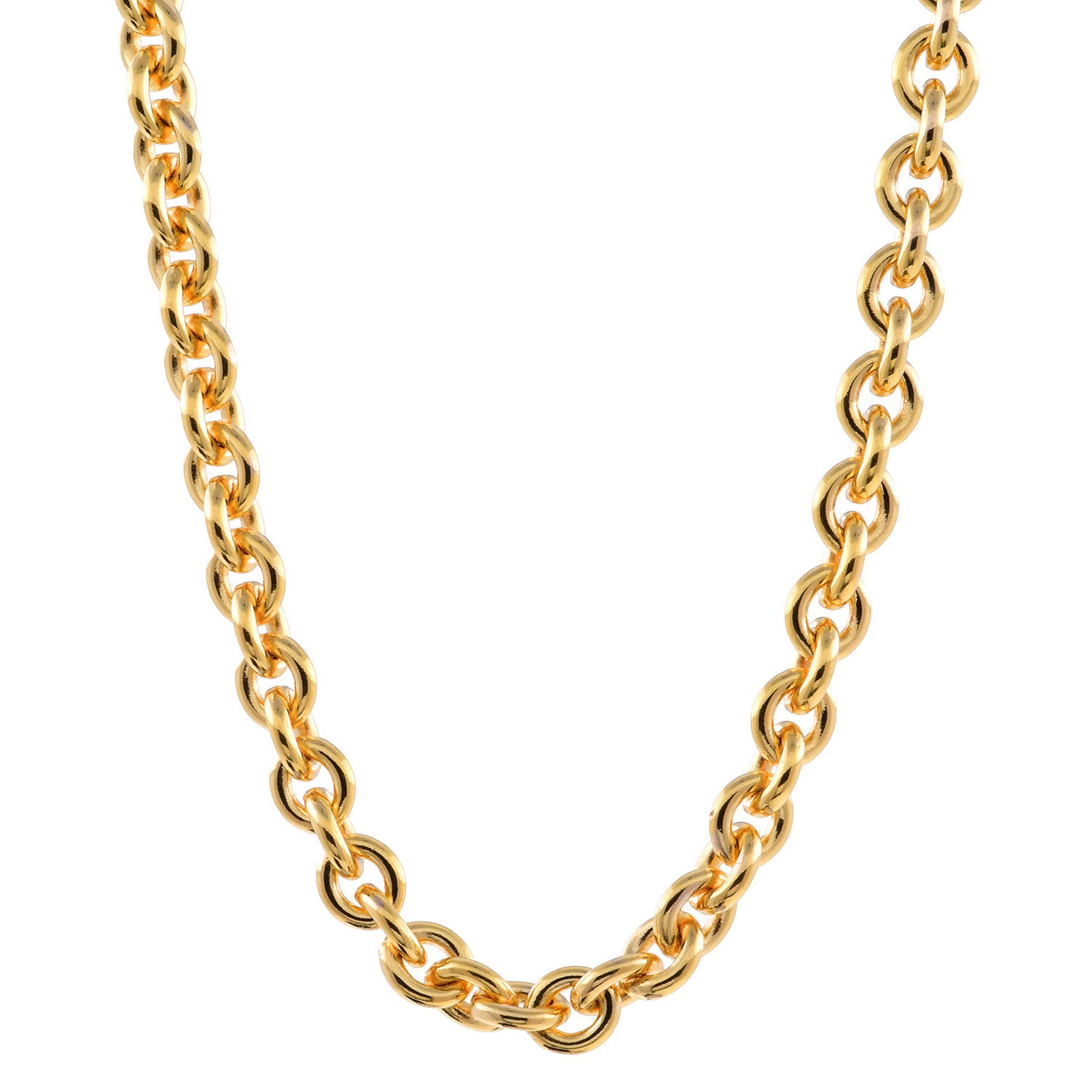 Ankerkette rund Halskette  585 - 14 Karat Gold Auswahl