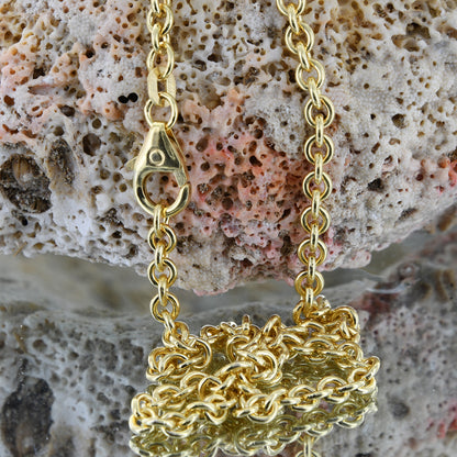 Ankerkette rund Halskette  585 - 14 Karat Gold Auswahl