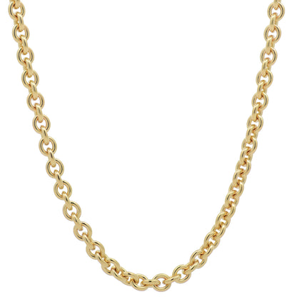 Goldkette Ankerkette rund Halskette  massiv 333 - 8 Karat Gold Auswahl