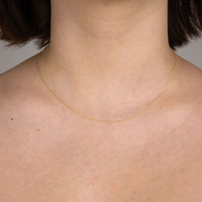 Goldkette Ankerkette rund Halskette  massiv 333 - 8 Karat Gold Auswahl