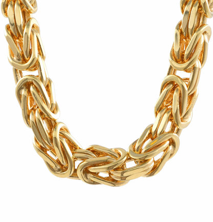 Königskette Halskette  585 14 Karat Gold Breite 4,0 mm  Kettenlänge  60 cm