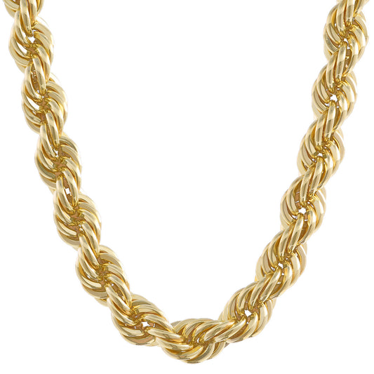 Edle Goldkette Kordelkette hohl Halskette 333-8 oder 585-14 Karat Gold