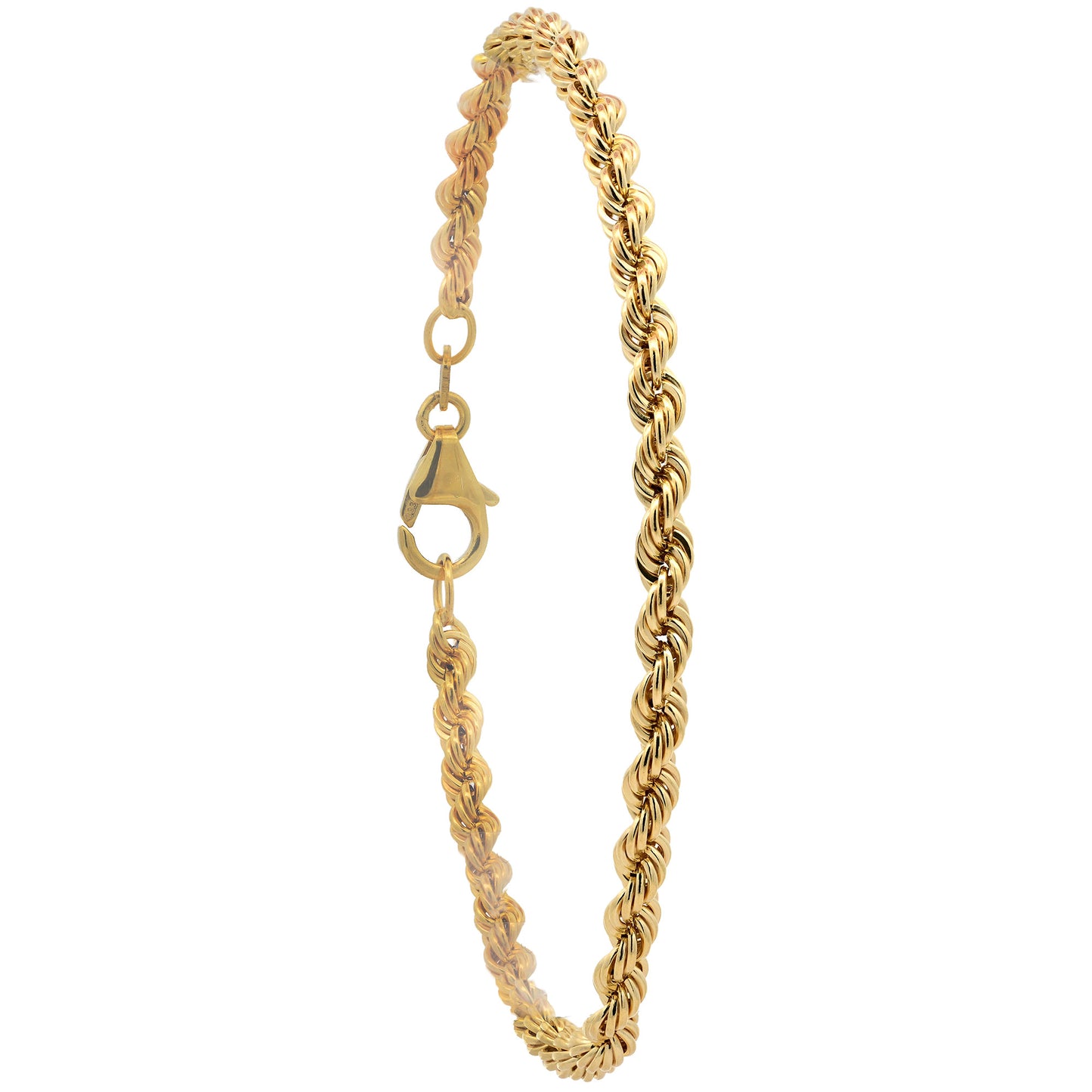 Edle Goldkette Kordelkette hohl Halskette 333-8 oder 585-14 Karat Gold