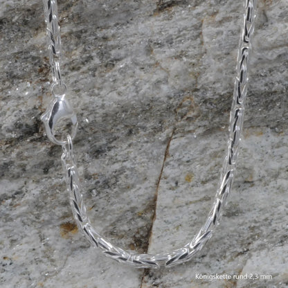 Königskette Halskette  925 Sterlingsilber Auswahl