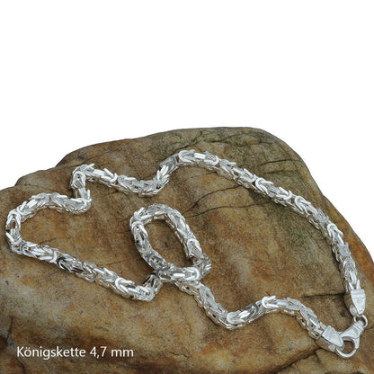 Königskette Halskette  925 Sterlingsilber Auswahl