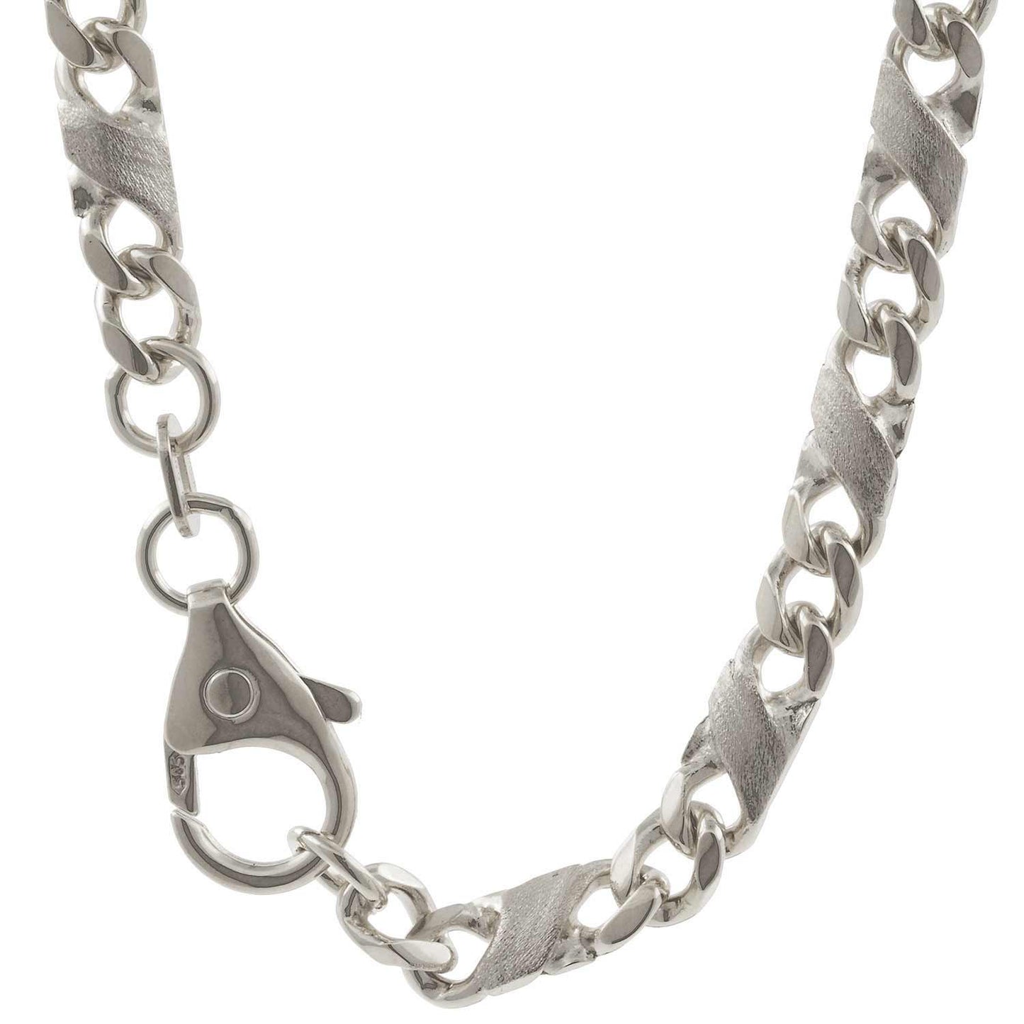 Silberkette Dollar Kette Länge 50cm - Breite 3,1mm - 925 Silber