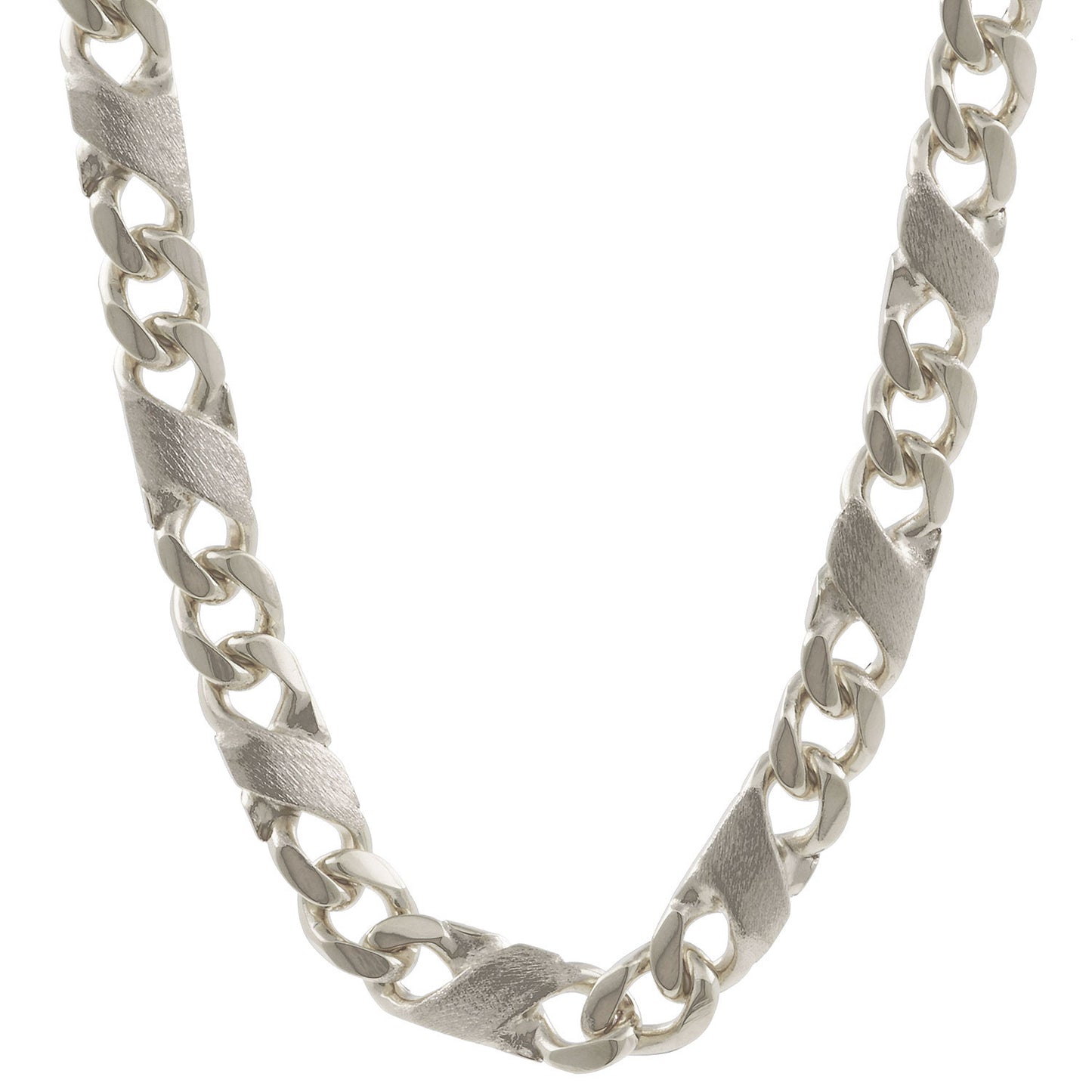 3,7 mm 45 cm Silber Halskette Dollar Kette massiv 925 Sterlingsilber hochwertige Silberkette 17,5 g