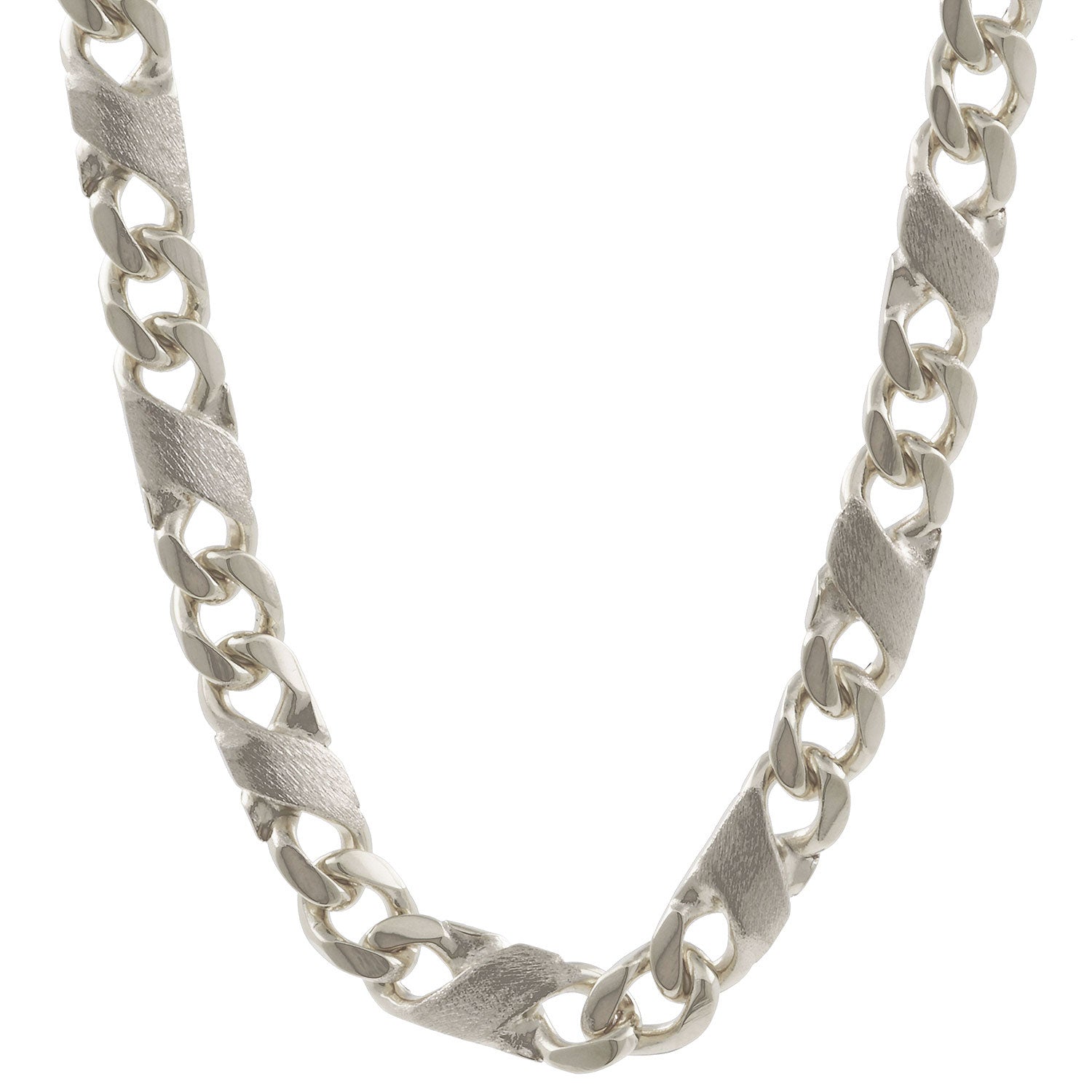 3,7 mm 45 cm Silber Halskette Dollar Kette massiv 925 Sterlingsilber hochwertige Silberkette 17,5 g