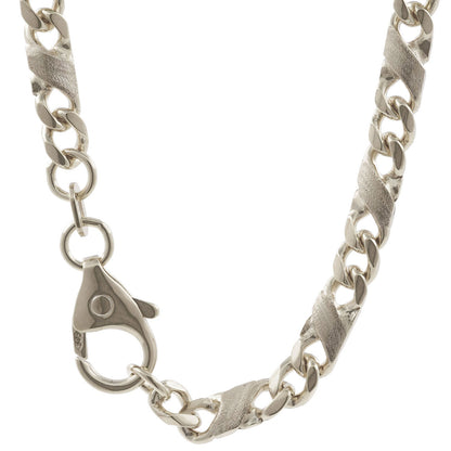 3,7 mm Silber Halskette Dollar Kette massiv 925 Sterlingsilber hochwertige Silberkette - Länge nach Wahl