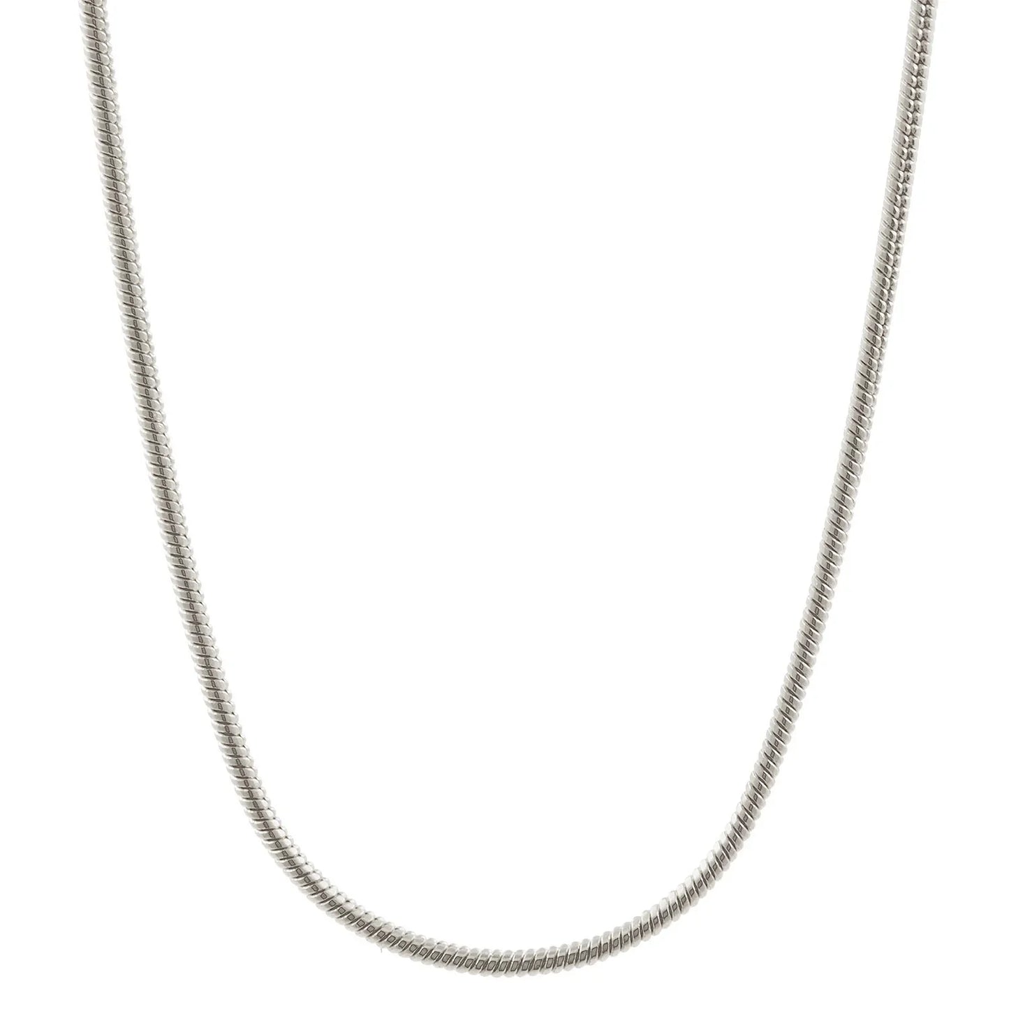 Schlangenkette Halskette Breite 0,9 mm - 925 Sterlingsilber Auswahl