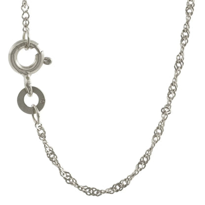 Singapurkette Halskette Breite 1,2 mm - 925 Sterlingsilber Auswahl